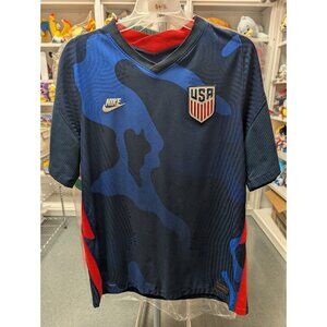 Nike USMNT Jersey Mens Small Blue USA Soccer Away 2020 FIFA Kit World Cup